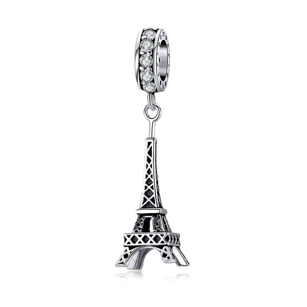Pingente Torre Eiffel Zircônias - Conde Rosa Pratas